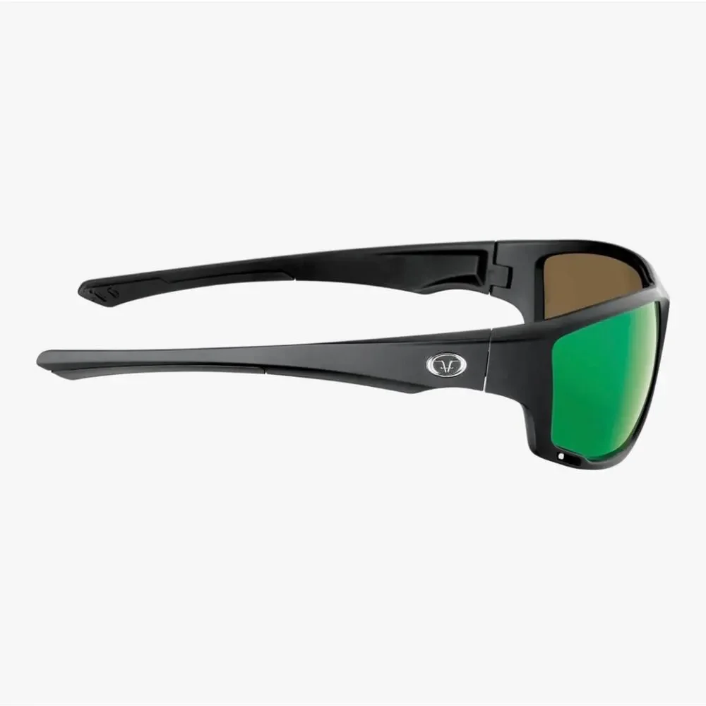 Flying Fisherman Solstice Matte Frame Amber Mirror Lens Polarized Sunglasses